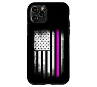 Pink Line Contre Le Cancer Combat statut Anti-Cancer du Sein solidar Coque pour iPhone 11 Pro