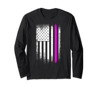 Pink Line Contre Le Cancer Combat statut Anti-Cancer du Sein solidar Manche Longue