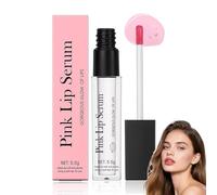 Pink Lip Serum Oil, Lip Gloss Plumper Repulpant Lèvres, Repulpant Levre Puissant, Levre Rose Traitement éclaircissant, Huile A Teinture Lèvres Naturelle à Couleur Changeante, Réduit Les Ridules (1)