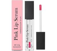 Pink Lip Serum Plumper,Pink Lip Serum Booster,Glow Color Changing Lip Oil,Hydrating Lip Stain for,3pcs