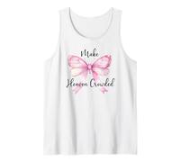 Pink Make Heaven Crowded Women Christian Jesus Love in Faith Débardeur