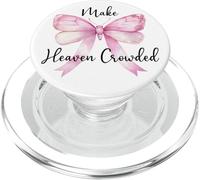 Pink Make Heaven Crowded Women Christian Jesus Love in Faith PopSockets PopGrip pour MagSafe