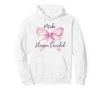 Pink Make Heaven Crowded Women Christian Jesus Love in Faith Sweat à Capuche