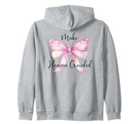 Pink Make Heaven Crowded Women Christian Jesus Love in Faith Sweat à Capuche