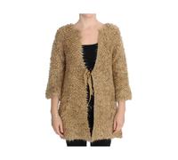 Pink Memories - Cape de Luxe Beige Sweatercoat - Femme - Pulls - Beige - Taille: 38 FR