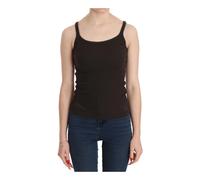 Pink Memories, Femme, Tops, Brun, Taille: 40 FR Chemisier sans Manches en Coton
