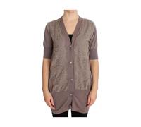 Pink Memories - Élégant Pull en Tricot de Dentelle Lilas - Femme - Pulls - Violet - Taille: 38 FR