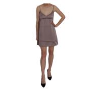 Pink Memories - Robe Mini en Soie A-Line en Lilas - Femme - Robes - Violet - Taille: 40 FR