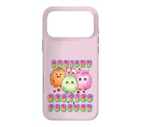 Pink Monster Best Friends Squishy Besties Forever Fraise Coque pour iPhone 17 Pro Max