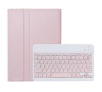 (Pink, Multicolor) AH25 For Honor Pad X9 X8a Leather TPU Ultra Thin Tablet Cover with Bluetooth Keyboard - Purple