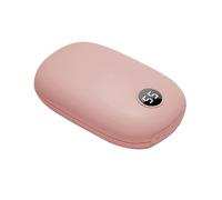 (Pink, Multicolor) H2 2-in-1 Electric Hand Warmer with Digital Display, 6000mAh Power Bank for Winter - Orange
