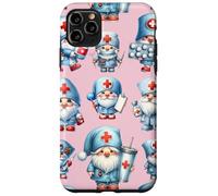 Pink Nurse Accessories for Women Cute Pattern Nursing GNOME Coque pour iPhone 11 Pro Max