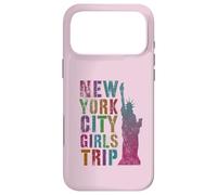 Pink NYC Girls Trip New York City Summer Besties NY Family Coque pour iPhone 17 Pro Max
