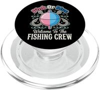 Pink Or Blue Welcome to The Fishing Crew Pêche Pêcheur PopSockets PopGrip pour MagSafe