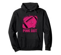 Pink Out Football Lutter Contre Le Cancer du Sein Sweat à Capuche