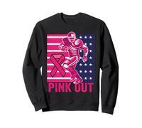 Pink Out - Lutte Contre Le Cancer du Sein - Football Sweatshirt