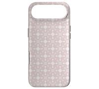 Pink Pale Crosses Stars Tech Molecular Geometry Pattern Coque pour iPhone Air