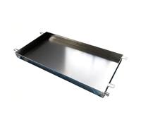 Pink Palm Bac de vidange à condensat en acier inoxydable 304 AC avec tuyau flexible, design robuste pour la prévention des fuites, compatible avec les machines à laver (60 x 120 cm)