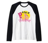 Pink Panther P est pour Purrfect Manche Raglan