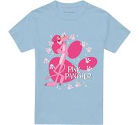 Pink Panther - "Walk All Over" T-shirt pour homme/femme Unie TV20617 (3XL) (Bleu clair)