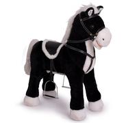 Pink Papaya Cheval debout Amadeus - Cheval en peluche XXL 60 cm