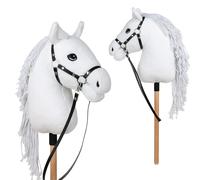 Pink Papaya Hobby Horse - "Mia" - White