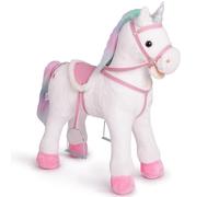 Pink Papaya Cheval debout Rainbow- Cheval en peluche XXL 60 cm