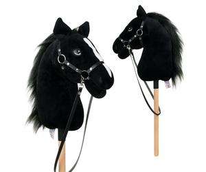 Pink Papaya Toys Hobby Horse "Abraxas" - Black