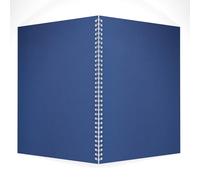 Pink Pig carnet de dessin bleu A3-papier blanc 150 gr/m2 sans acide 70 pages (35 feuilles)
