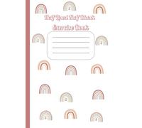 Pink Rainbow Half Lined Half Blank Exercise Book for Kids: A4 Wide Ruled & Plain Page Notebook | 120 Premium White Pages for Drawing, Doodling & ... Rainbow Themed Journal for Boys & Girls