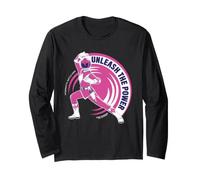 Pink Ranger Mighty Morphin Power Rangers libère la Puissance Manche Longue