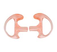Pink Silicone Replacement Ear Insert Two Way Radio Ear Mold for Most Coil Tube o Kits (L)