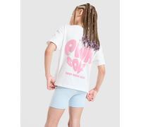 Pink Soda Sport T-shirt Heart Fille Enfant - Blanc 4-5Y
