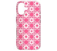 Pink Star Girly Female Youthful Fashion Pop Art Pattern Coque pour iPhone 17