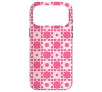 Pink Star Girly Female Youthful Fashion Pop Art Pattern Coque pour iPhone 17 Pro Max