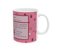 Pink Stardew Valley Mug standard Tasse à thé Tasse à café 325 ml Tasse à café imprimée de qualité supérieure Idée cadeau unique pour vos amis et collègues de travail Taille unique (thé blanc, 325 ml)