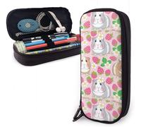 Pink Strawberry Guin¿¿E Pig Pencil Case Big Capacity Pen Pencil