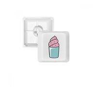 Pink Sweet Cup Ice Cream PBT Touches pour Clavier mécanique Blanc OEM sans Marque R1 Multicolore
