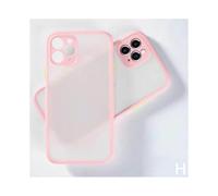 (Pink)The matte skin-sensitive phone case is suitable for Apple 16E protective cover