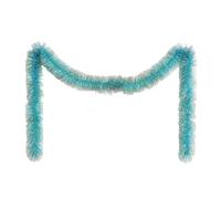 Pink Tinsel Garland 78 inch, Glitter Metallic Twist for Xmas Tree | Premium Plush Material, Flexible Wire Core, Perfect for Holiday Decorations Blue