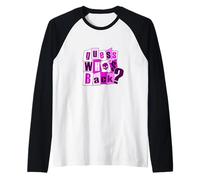 Pink Tu pensais Que j'en avais Fini ? Graphisme Rose Manche Raglan