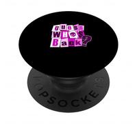 Pink Tu pensais Que j'en avais Fini ? Graphisme Rose PopSockets PopGrip Adhésif