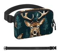 Pink Tulip Pigeon Unisexe Style Fanny Pack: Fashion Waist Packs, Crossbody Bags Sport Slim Fashion pour Jogging Randonnée Randonnée Femme Homme, Multicolore 07, 1.5x9.0x5.9in/4x23x15cm