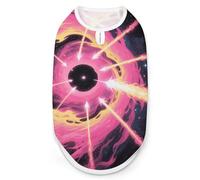 Pink Universe Chemise pour chien et chat de petite et moyenne taille, respirant, sans manches, tissu doux extensible et protection UV, vêtements toutes saisons pour la promenade