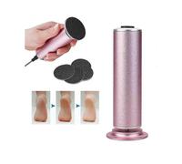 (Pink US) DermaVe Electric Foot Callus Remover With Pain Free Technology For Smooth And Soft Feet