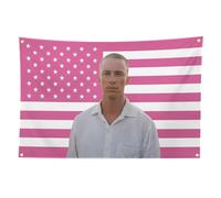 Pink USA Flag, 3x5ft Decorative Banner, 35.43x59.06 inchesIndoor Walls Tapestry, Stylish Vivid Colors, Lightweight Sturdy Fabric, Perfect for Dorm Backdrop Bedroom Wall Art Funny Home Decor