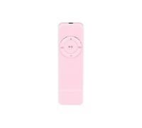(pink)USB In-line Sports MP3 Player Lossless Sound Keystroke Control Design Concise Portable