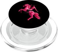 Pink Vampire Cowboy Riding Pony Weird Nude Surreal Humour PopSockets PopGrip pour MagSafe