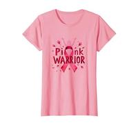 Pink Warrior : Sensibilisation au Cancer du Sein et autonomisation des Femmes T-Shirt, Femme, Rose, M