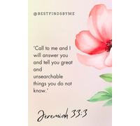 Pink Watercolour Floral Illustrative Bible Verse Two Tone Textured | Bold Christian Message